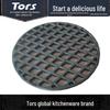 Tors Export BBQ Grill Accessories: Four-Pronged Round Grate with Pivot Point and Rhomboid Hole Cast Iron Grate.
