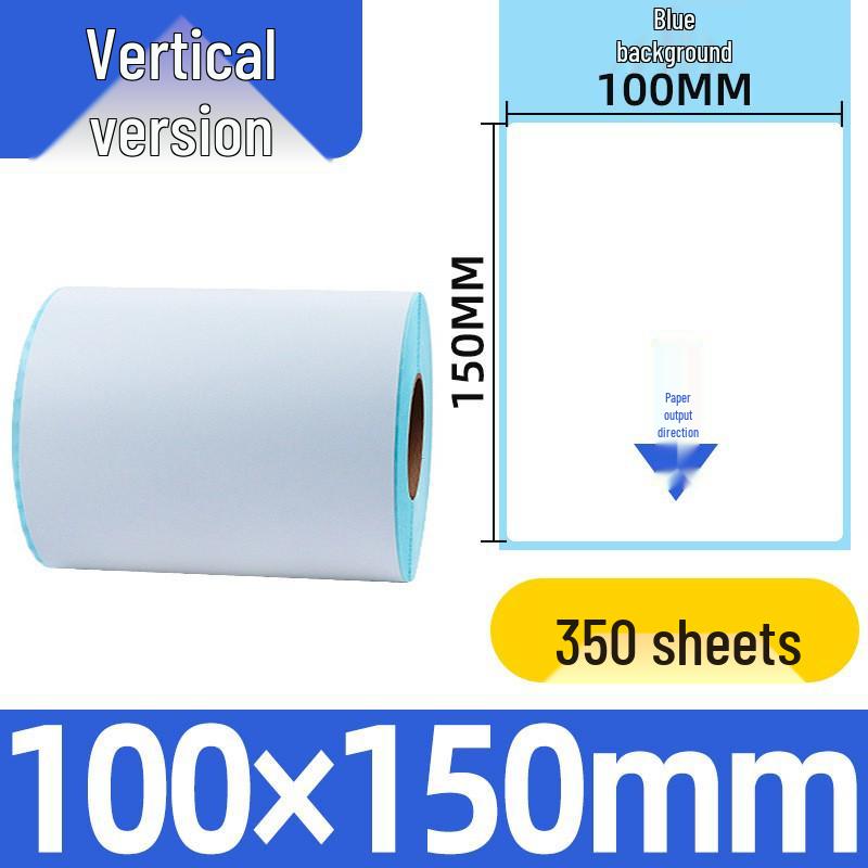 Self-Adhesive Thermal Barcode Stickers for Milk Tea & Supermarket Scale