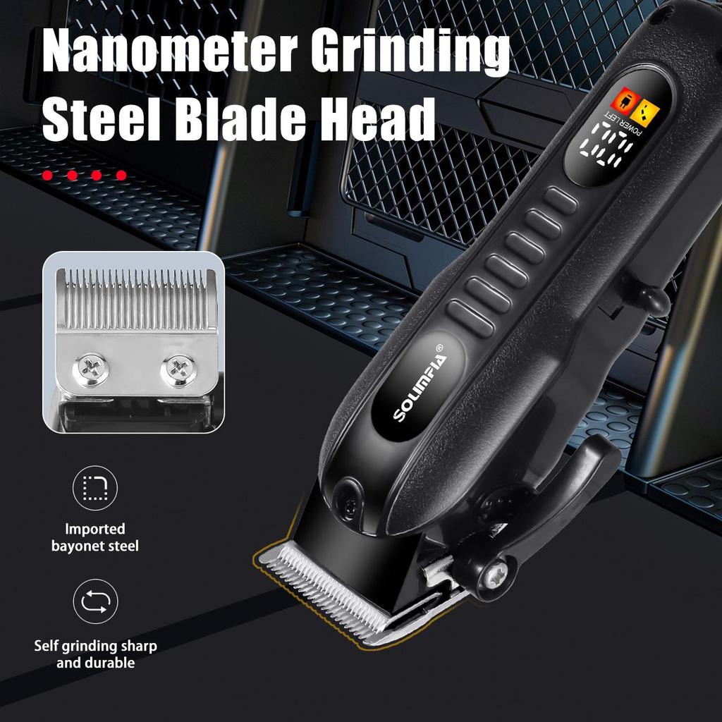 JOYBLISS  Professional Hair Clippers for Men Corded Hair Clipper Hair Trimmer Zero 0MM T-Blade Trimmer