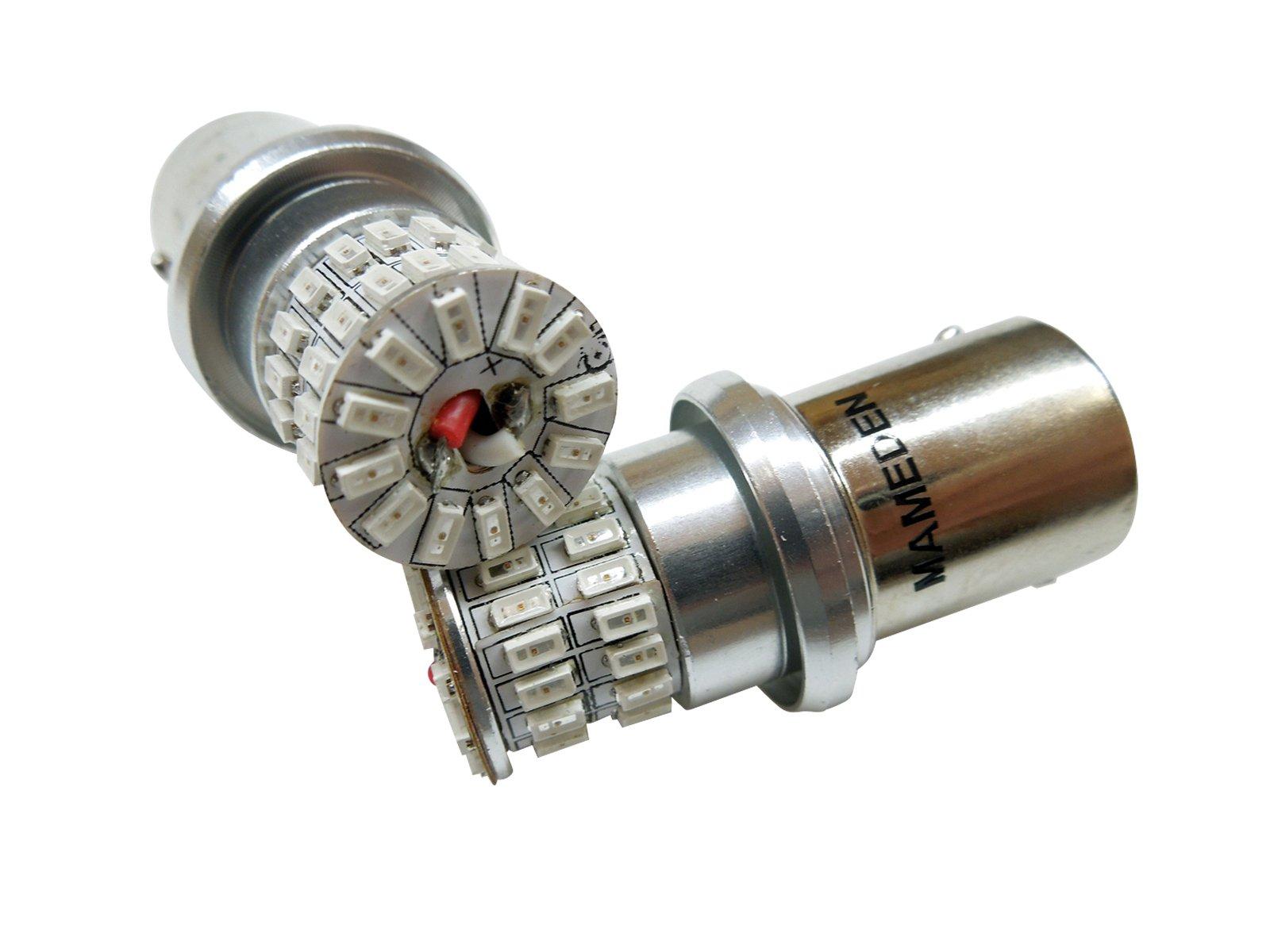 

MAMEDEN S25 angle LED turn amber (pin 180°) MIRA-SMD bulb, orange, signal,
