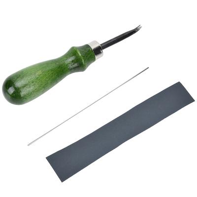 0,6 mm - 1,4 mm Professioneller Schärfer DIY-Zubehör Lederhandwerk Kantenschneidewerkzeug (1 mm)