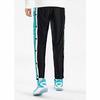 Li Ning Striped Basketball Series Loose Knit Sports Pants Men Bottoms Black AKLRA85-1