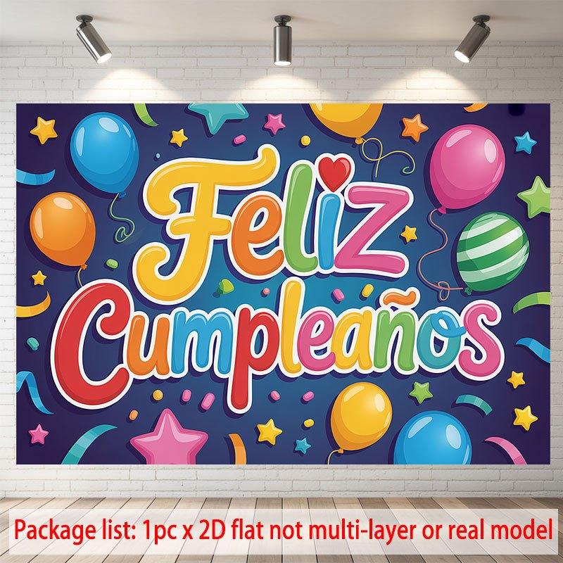 Fondo Plano para Fiesta Feliz Cumpleaños Eventos Boda Ceremonia de Llegada Cuatro Estaciones Cabina de Fotos Fondo Decoración Puerta Principal Para Fiesta