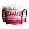 Cotton Rope Coaster Mug Mat with Stand Heat-Resistant Non-Slip Table Protector Reusable