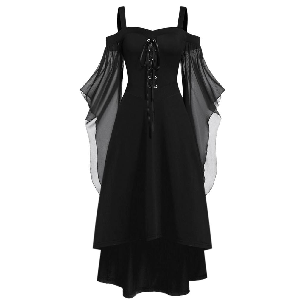 Halloween Costumes, Renaissance Dresses, Medieval Retro Gothic Cos Costumes, Stage