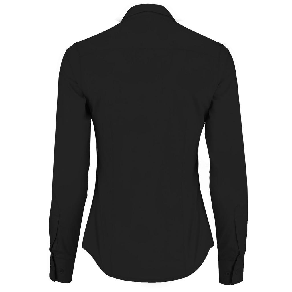 Kustom Kit Womens/Ladies Poplin Tailored Long-Sleeved Shirt