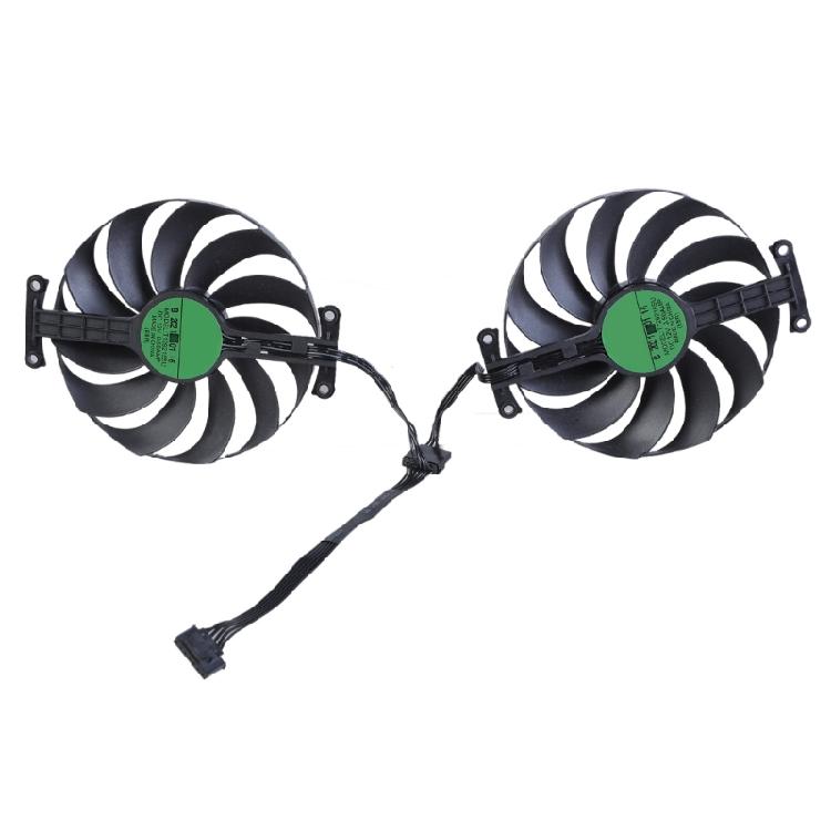 2Pcs T129215SU Video Card Fan Graphics Card Cooling Graphics Card Radiators Replacement for RTX3070 Graphics Card 1