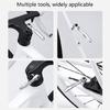 Durability 15 in 1 Cycling Tool Containing Steel Patches Strips Double Direction Ratchets and Compacts Carry Pouches