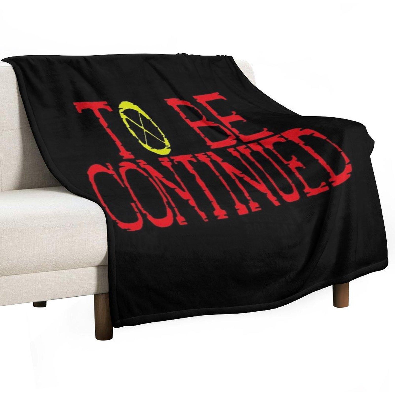 

To be Continued OP Throw Blanket Thermal Soft Plush Plaid Luxury St Baby Blankets 30x40in