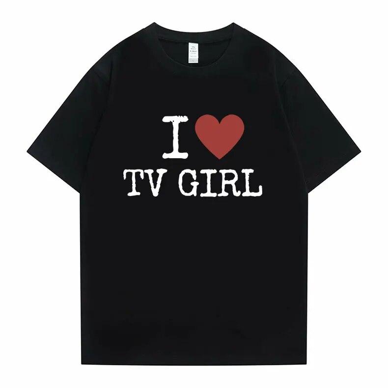 Cults TV Girl O singură noapte Tricou cu imprimeu grafic Tricou unisex Vintage Tricou unisex Femei Ocazional Tricou supradimensionat Tricou unisex din bumbac