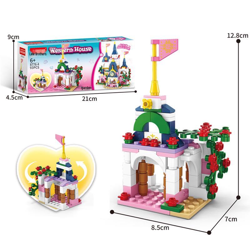 Compatible Engineering Firefighting Robot Car Model - Educational Assembly Toy with Building Blocks