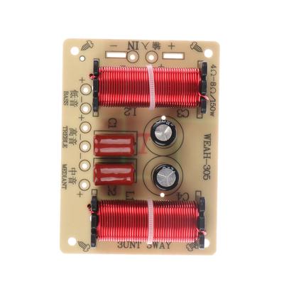 Audio Lautsprecher Frequenzweiche Schaltung 3-Wege 900-4000Hz Frequenzteiler Modul Lautsprecher Filter Umrüst-Kit