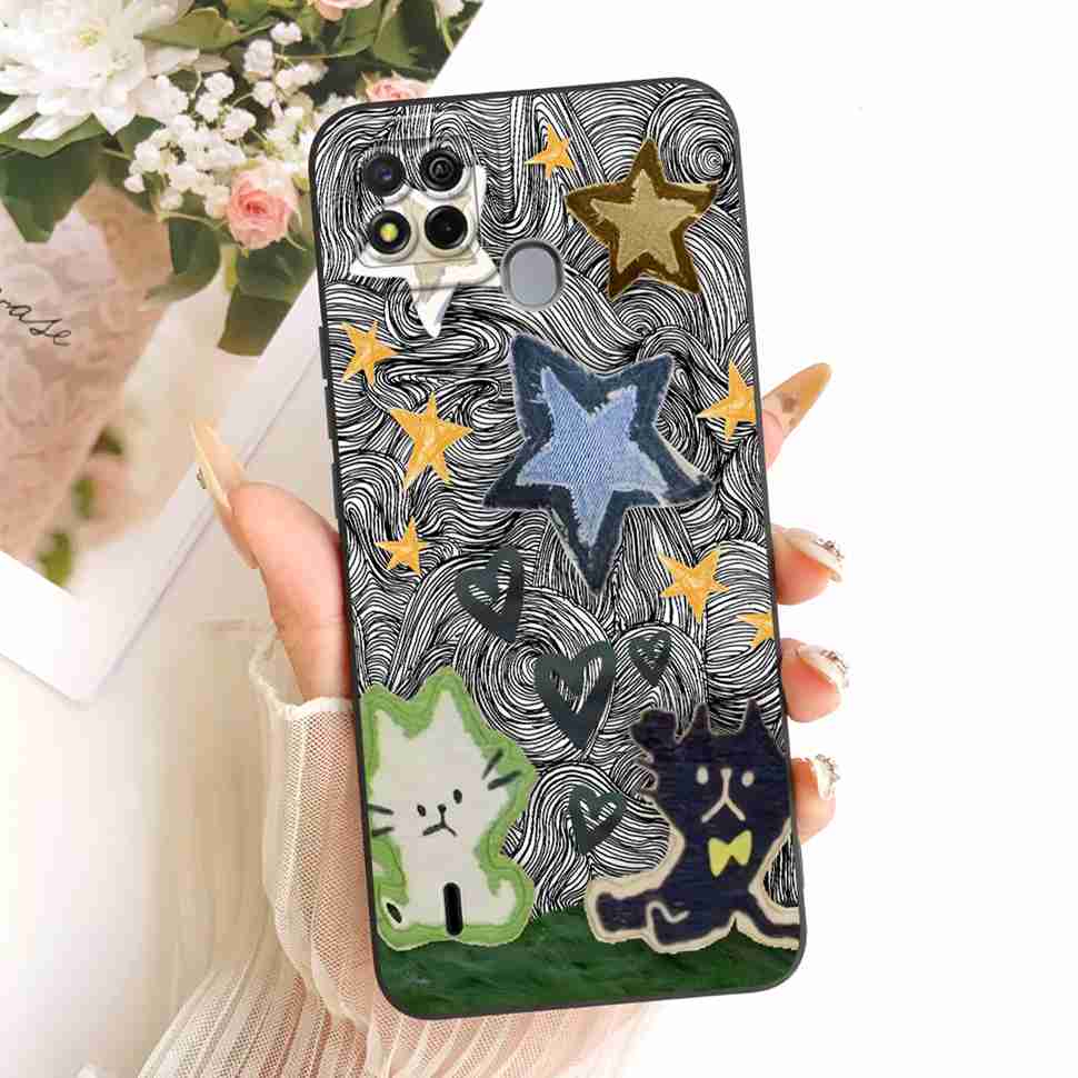 

For ITEL A57 Casing Stylish Art Painted Silicone Soft Cover Soft Phone Case For ITEL A 57 A57 Back Cover Shockproof Coque ITEL A57