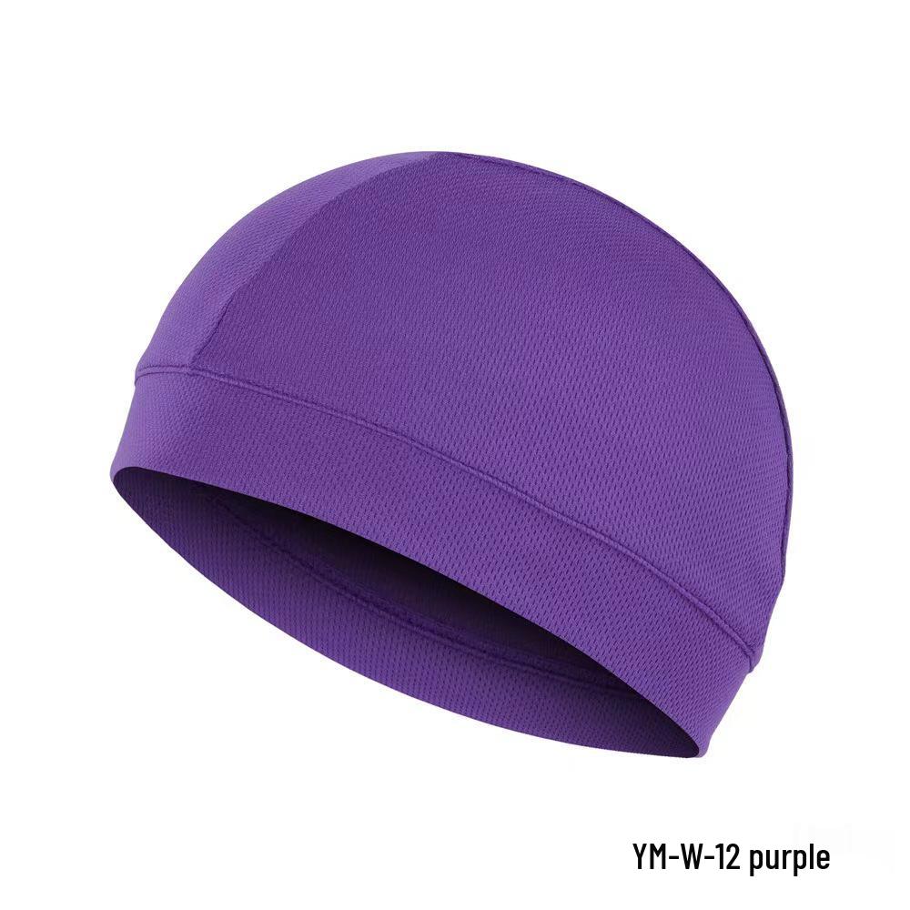 Breathable Summer Cycling Skull Cap - Sweat-Absorbent, Windproof Headscarf for Outdoor Sports and Motorcycle Riding