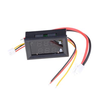 Dc 100V 10A Voltmeter Ammeter Blue + Red Led Dual Digital Volt Amp Meter Gauge