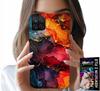 Etui Do Samsung Galaxy A22 5G - Kamienne Wzory, Obudowa Case + Szkło