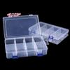 M-Multifunctional Box Case 20*13.5*4.5cm Large 8 Grids Plastic Storage Box Screw Electronic Component Transparent Organizer Box