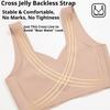 Plus Size Bra Summer Seamless Vest Flattering for Large Busts Push-up Style Thin and Sporty Plus Size Women's Bra