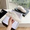 Autumn New Release Leather Fashion Sneakers - Star White Laces, Same Design for Men and Women, Low-Top Sports Shoes