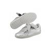 Puma Basket Heart Low Top Kids Sneakers Kids Sneakers Silver 367630-03