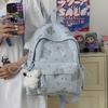 Schoolbag Cute Cartoon Bear Backpack Female Korean High Value Junior High School Student Elementary School Bag Lightweight Travel Small Backpack