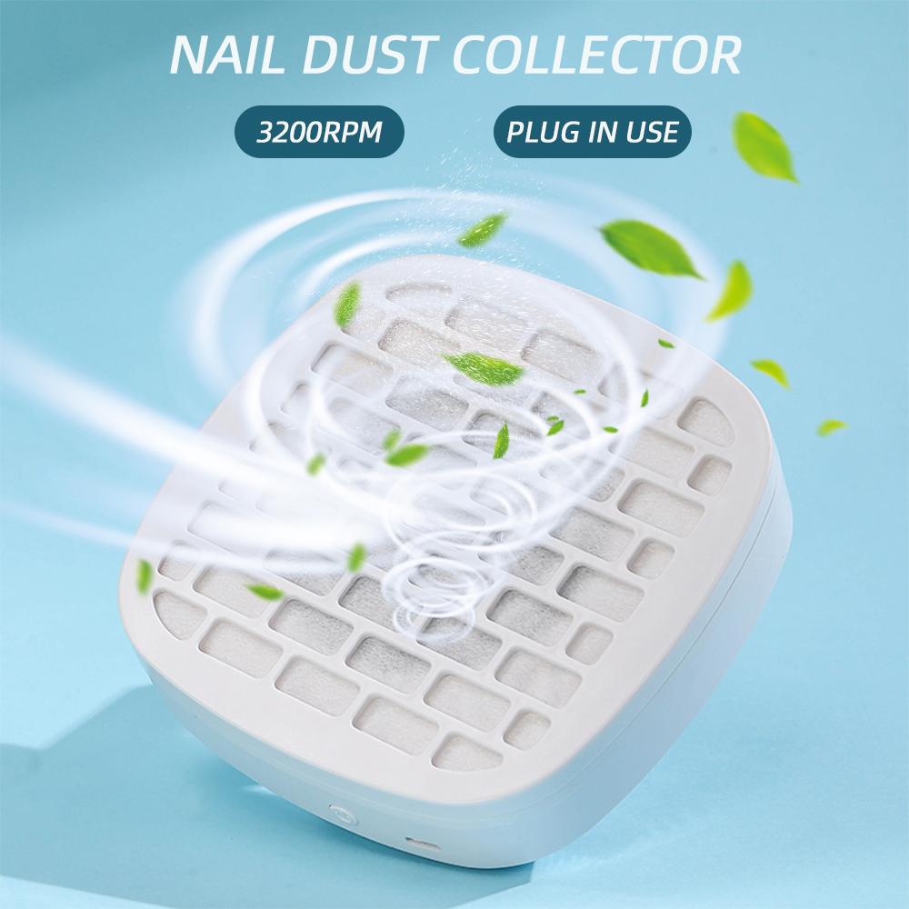 3200RPM USB Mini Sběrač Prachu na Nehty Přenosný Odsavač Prachu na Nehty Ventilátor Vysavače na Nehty Ventilátor na Manikúru pro Nail Art S Filtrem