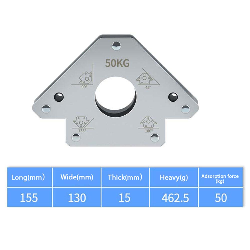 Electric Welding Auxiliary Tools Magnetics Welding Positioning Tool Electric Welding Holder Right Oblique Angle Multi-angle Fix