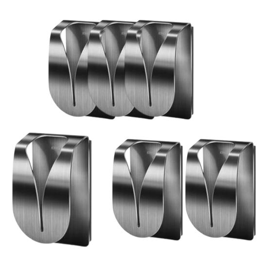 Magnetic Towel Hook Stainless Steel Towel Holder Rust-Proof Strong Magnet Kitchen Towel Dish