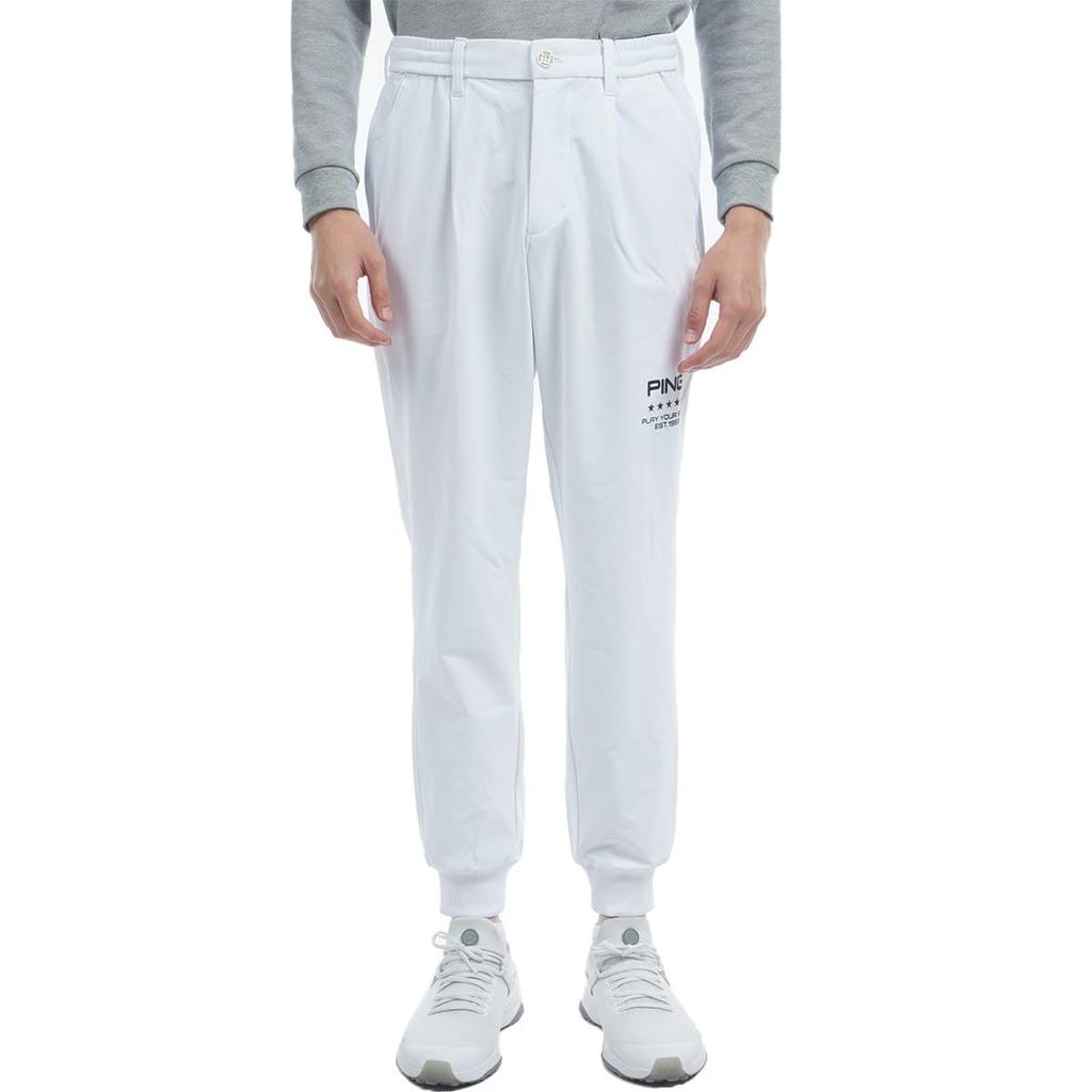 [Ping Apparel] Men's Jogger Pants (Stretch Cordura)  Golf  621-4231903 030White LL