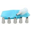 Cake Decorating Stainless Steel Fondant Ice Cream Tool Pastry Bag Icing Piping Nozzles Baking Mold