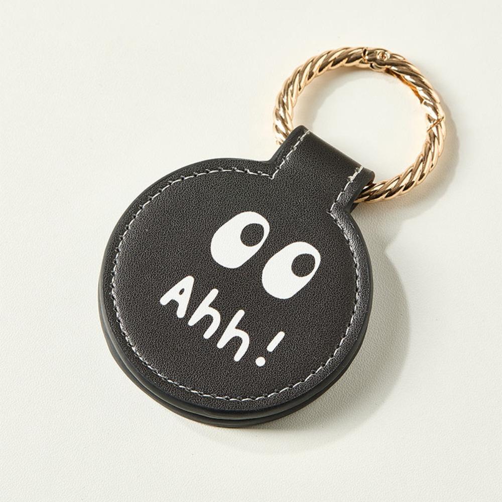 Anti-lost Pu Leather Flower Magnetic Hat Clip Wallet Buckle Glasses Storage Clip Hat Holder  Men