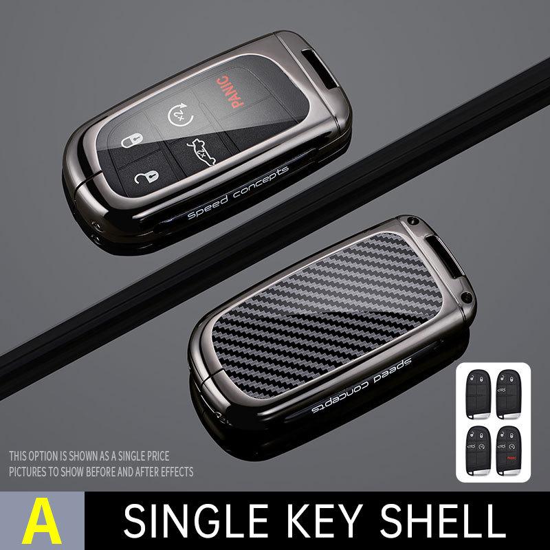 Jeep Compass Cherokee Renegade Protective Key Cover Shell Black Packaging
