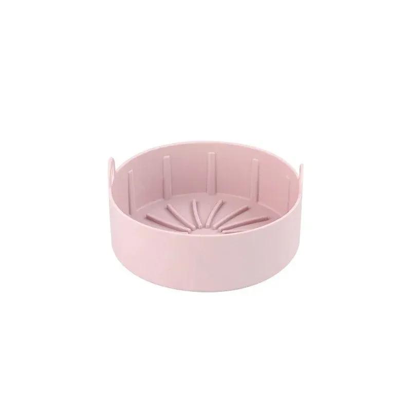 New Silicone Pot Multifunctional Air Fryers Accessories Bread Fried Chicken Pizza Basket Baking Tray Non Stick Baking Bakefor