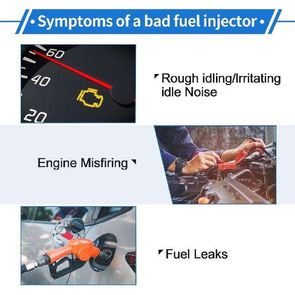 1 Pc No.D224A5278/17111986/5235277 Fuel Injector for Buick Skyhawk 2.0 1987-1989 Car Engine Flow Match Fuel Nozzle