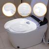 Bathtub with Toilet, Ergonomic Design, , Bidet Holder, Suitable for Women, Men And Seniors