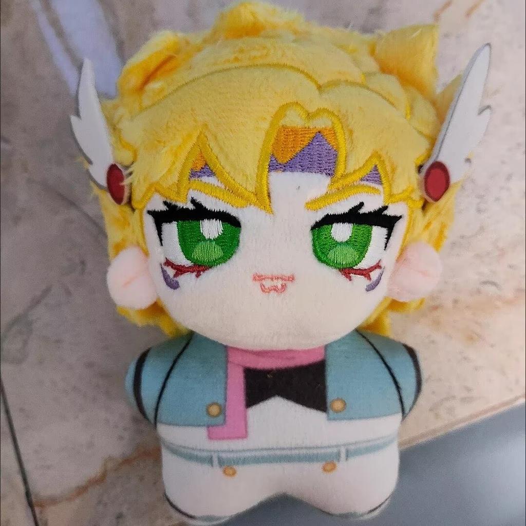 JoJo's Bizarre Adventure Caesar Plush Doll 10cm Pendant Stuffed Toy Fan Gift Caesar Anthonio Zeppeli Backpack Plusie Doll