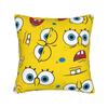 Pillow Cover S-Spongebobeds S-Squarepantsed Sponge Man Vintage Pillow Case For Sofa Home Decor Pillowcases
