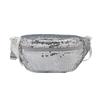 Pailletten-Bauchtasche Wendbare Vielseitige Umhängetasche Meerjungfrauen-Brusttasche Damen-Sporttasche Outdoor Diagonale Schrägtrage-Tasche