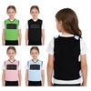 Colete Sensorial de Compressão de Pressão Profunda Conforto para Crianças Unissex Malha Respirável Acolchoado Fecho Colete Color Block