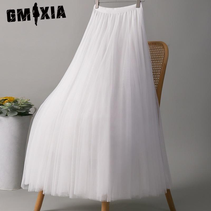 GMXIA 28 Colors Women's Fashion Casual Summer Spring Skirt