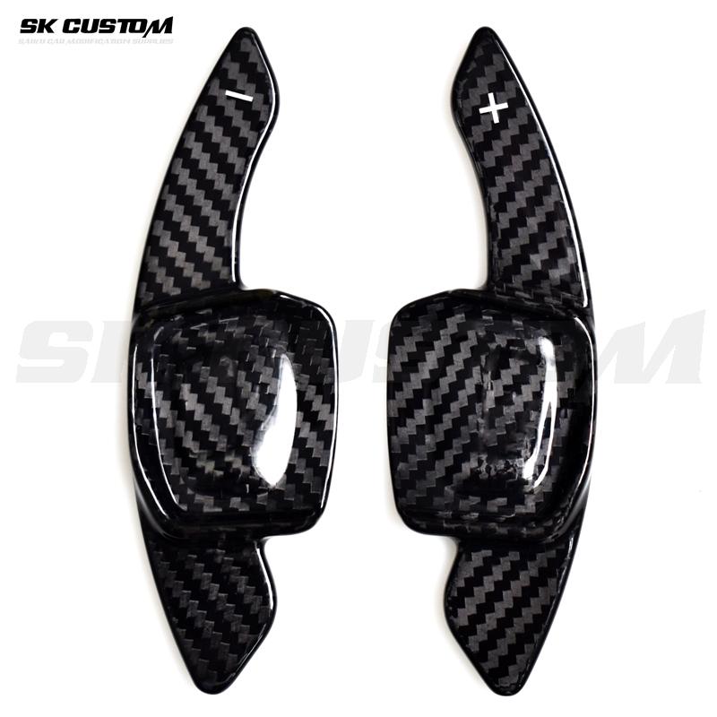 SK CUSTOM For Volkswagen Golf 8 MK8 R GTI R Line carbon fiber steering wheel paddle modifications