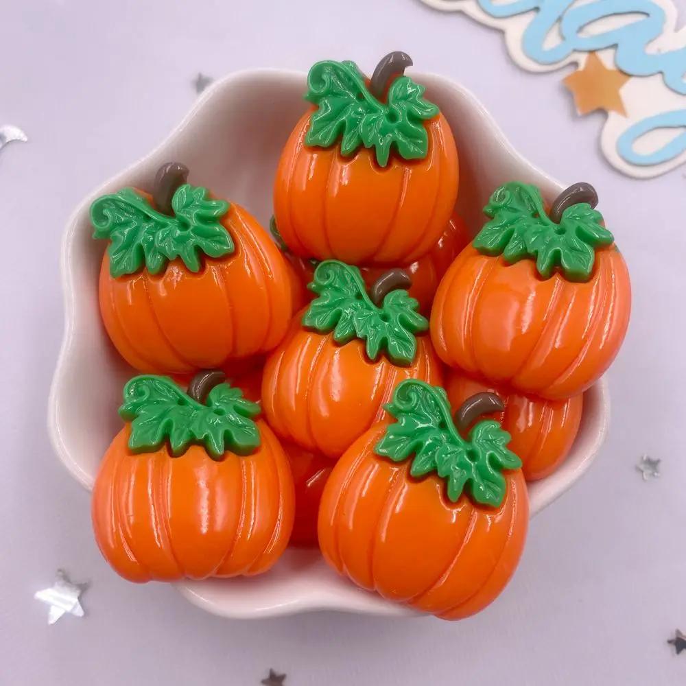 

9 шт. смоляные красочные машинки, индюшки, совы, травяной домик, тыква, фруктовый напиток, фигурка, плоский камень, декор, сделай сам, альбом для вырезок на Хэллоуин