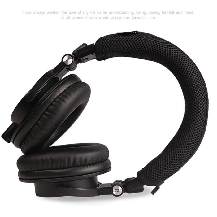 Durable Headband Cover for ATH M50X Headset Beam Sleeve Reduce Wear and Tear