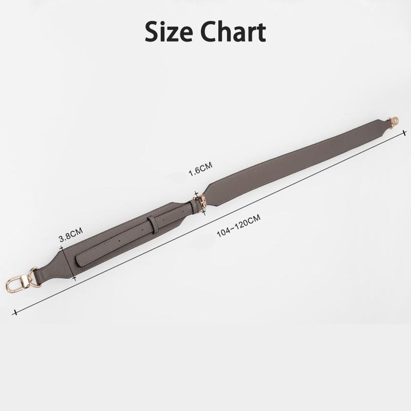 EverToner Fashion Leather Bag Straps Long Adjustable Leather Bag Strap Replacing Underarm Shoulder Straps Bag Accessory