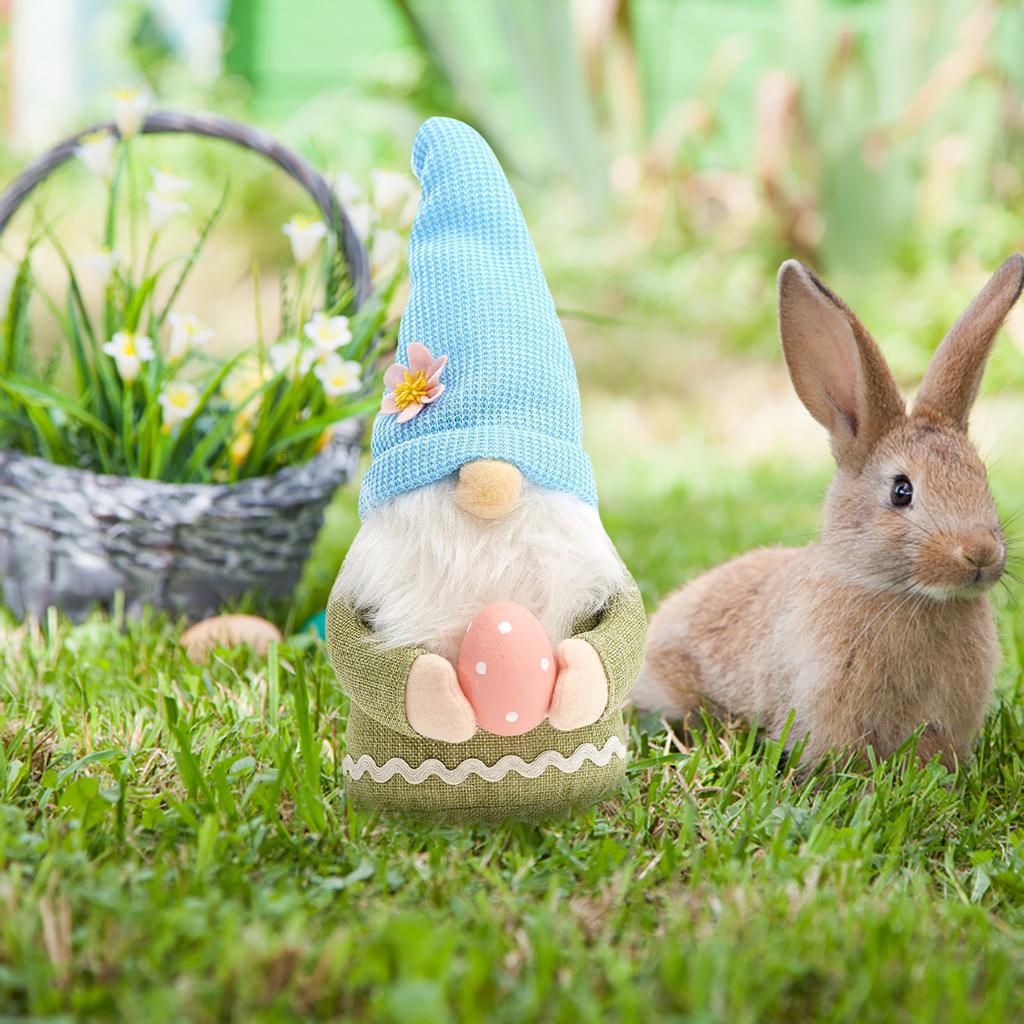 Easter Gnome Plush Doll Decorations Handmake Scandinavian Tomte