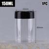 1Pieces 100/130/150/200/300Ml Spice Bottles Jars Clear Seasoning Bottles Bbq Clear Salt Pepper Shakers Kitchen Condiment Bottle