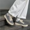 2025 Fashion Solid Color Men's Lace-Up Casual Shoes Low-Top Comfortable Daily Walking Shoe Breathable And  Anti -Slip Flat Shoes