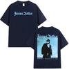 James Arthur Pisces World Tour 2026 Graphics Cotton Men Shirt Oneck Summer Y2K Short Sleeve Women Hiphop Top Fan Gift