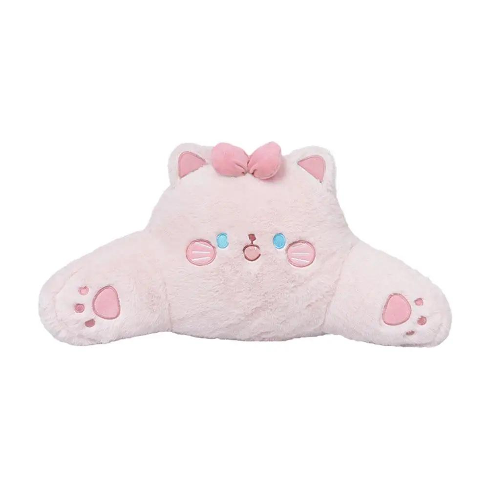 Car Rest Plush Neck Pillow Universal Lumbar Cute Neck Car Cartoon Cushion Support Rest Pillow L9q1