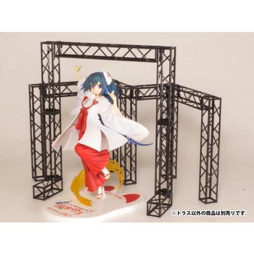 PM Office A Plastic Accessory 01 Truss (Square) Black Ver. Plastic Model MS085 (Scenery)